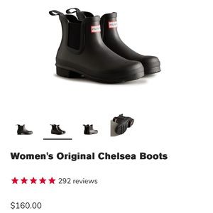 Hunter rain boots